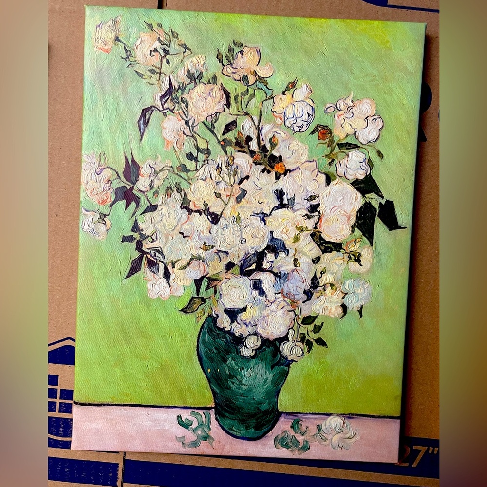 Vibrant Floral Canvas Trio - Picture 4 of 5